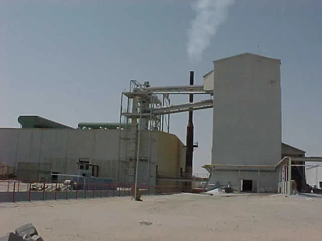 Plant exterior — historical photograph