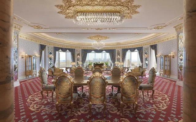 Raffles Residences — official marketing photograph: Royal Suite interior